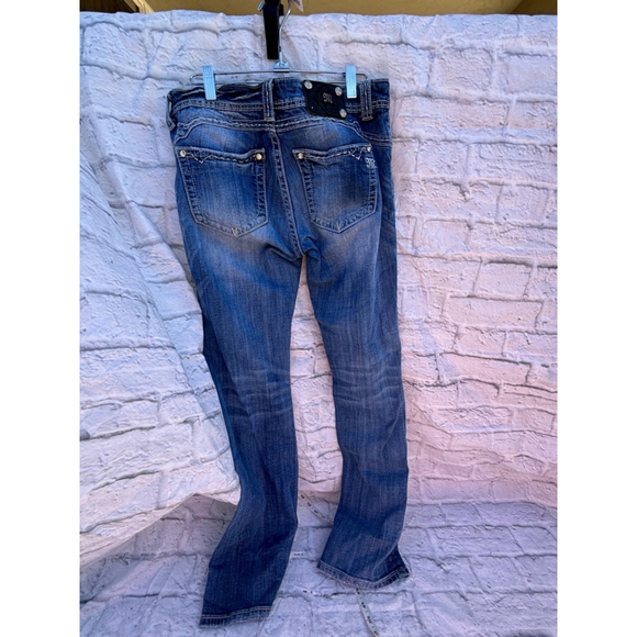 Y2K style Women's Miss Me Blue Jeans Boot Cut Size 32 style JW5310B3Q - Picture 6 of 11